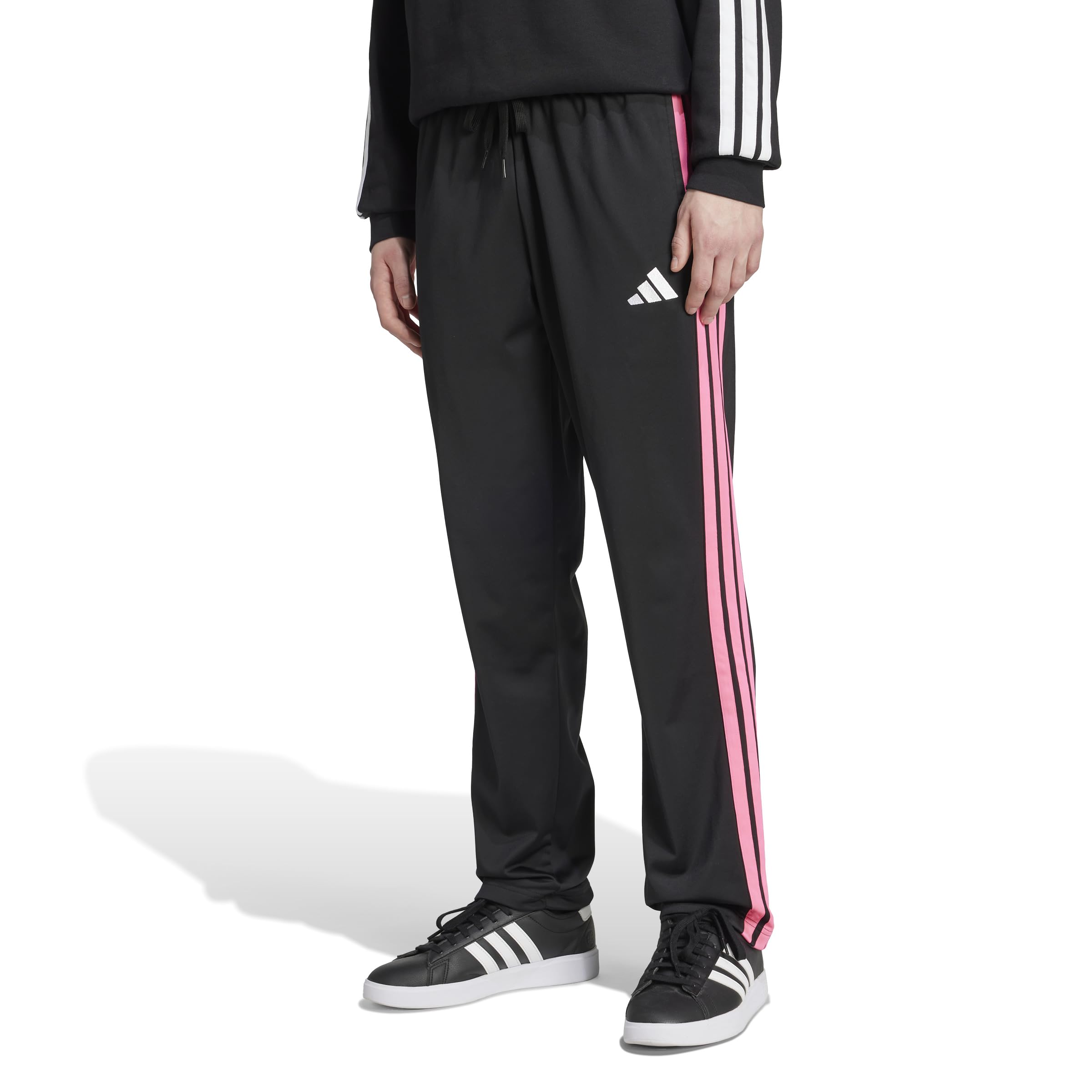 Adidas - Essentials Warm-up Open Hem 3-Stripes Tracksuit Pants, Men's Trousers