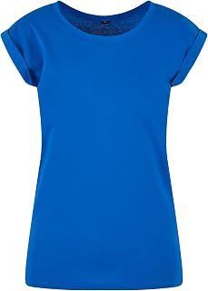 Build Your Brand Damen Ladies Extended Shoulder Tee