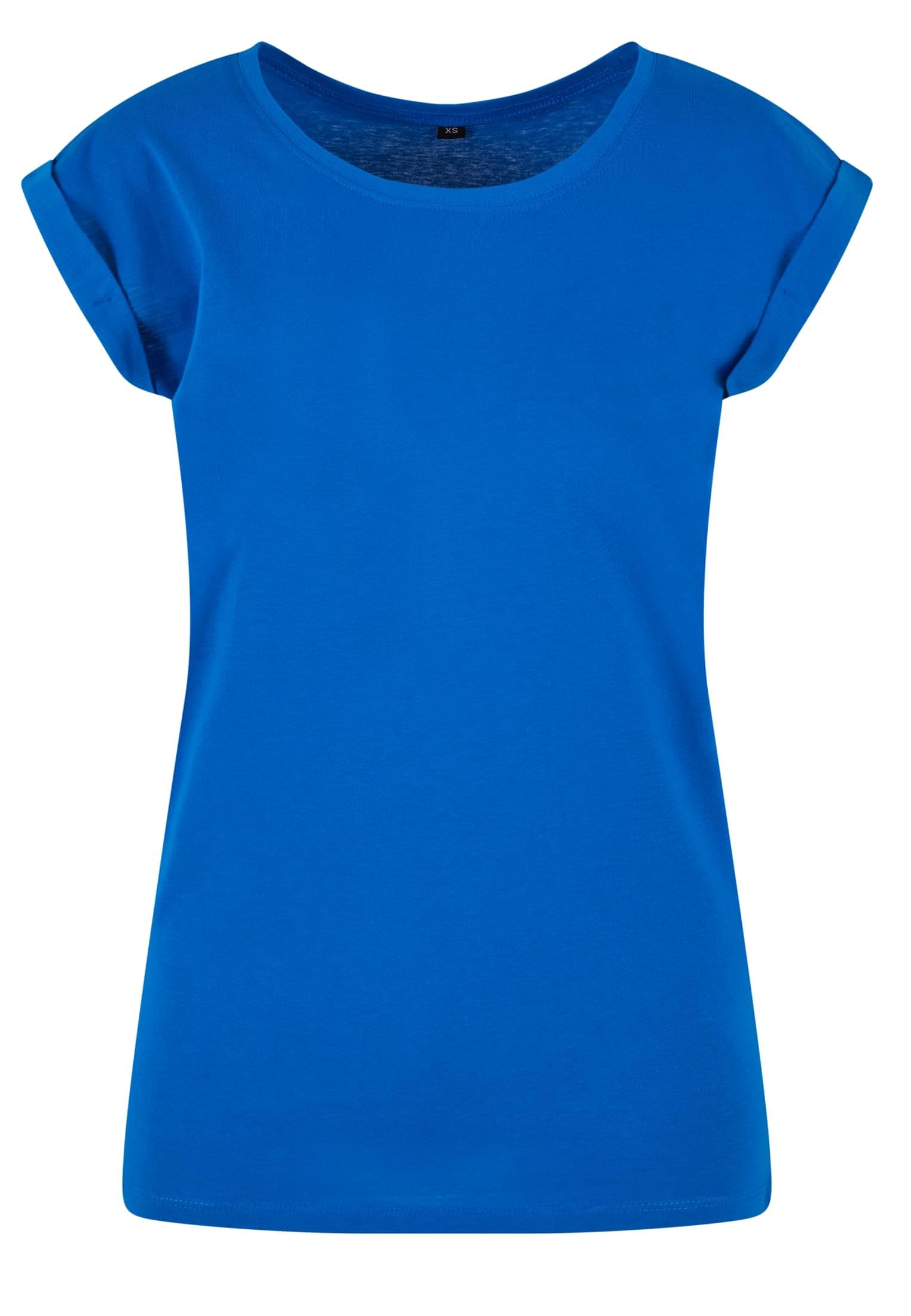 Build Your Brand Damen Ladies Extended Shoulder Tee