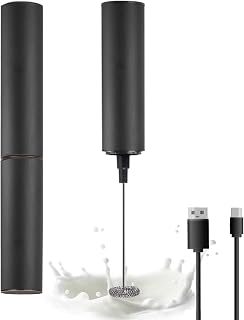 Rechargeable Handheld Milk Frother, USB Connected Handheld Coffee Whisk