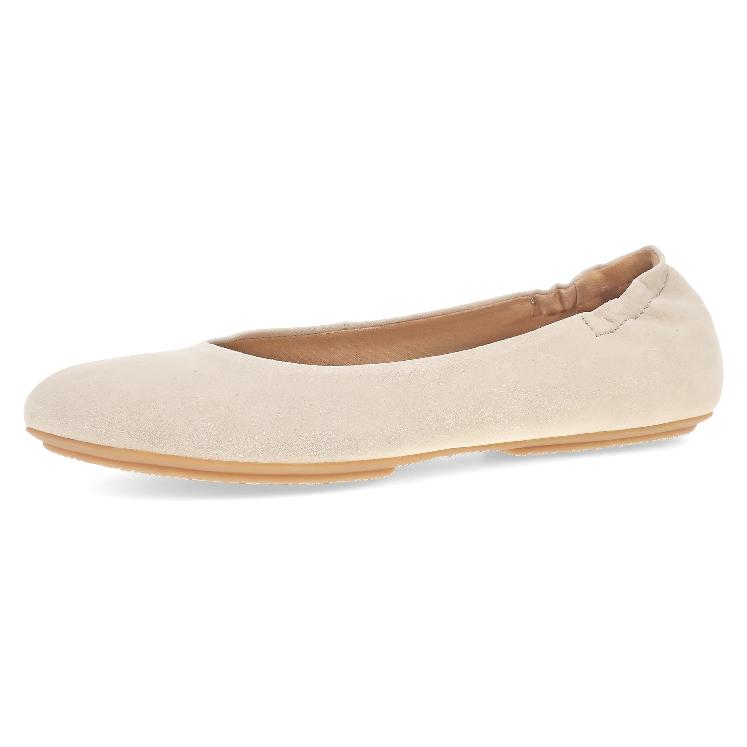 Dansko Mollie Slip-On Ballerina Flats for Women – Built-in Wedge with Arch Suppo