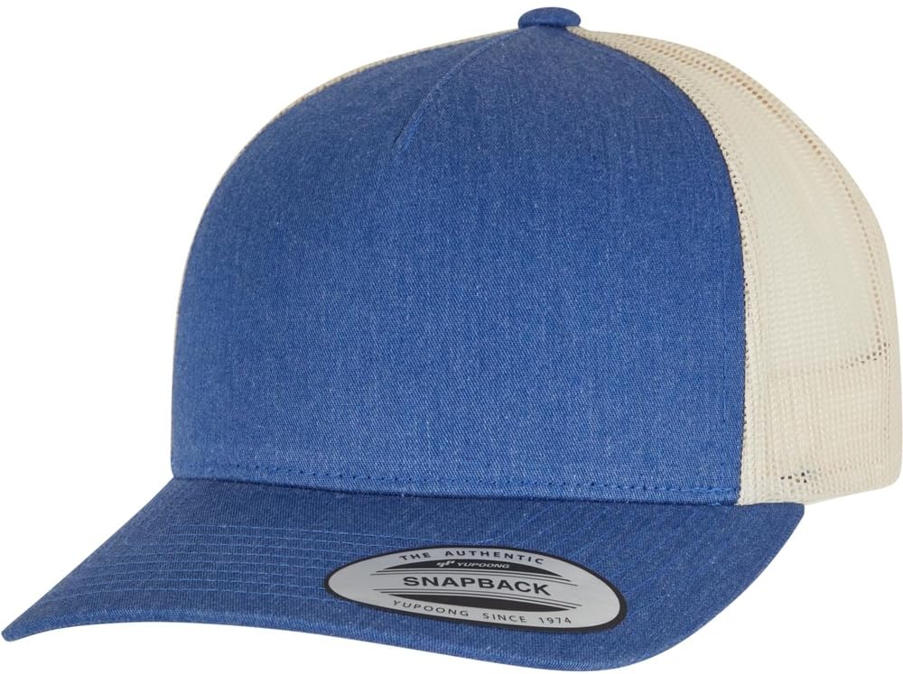 FLEXFIT Retro Trucker Baseball Cap, Unisex Adult Vintage Trucker Cap, Adjustable