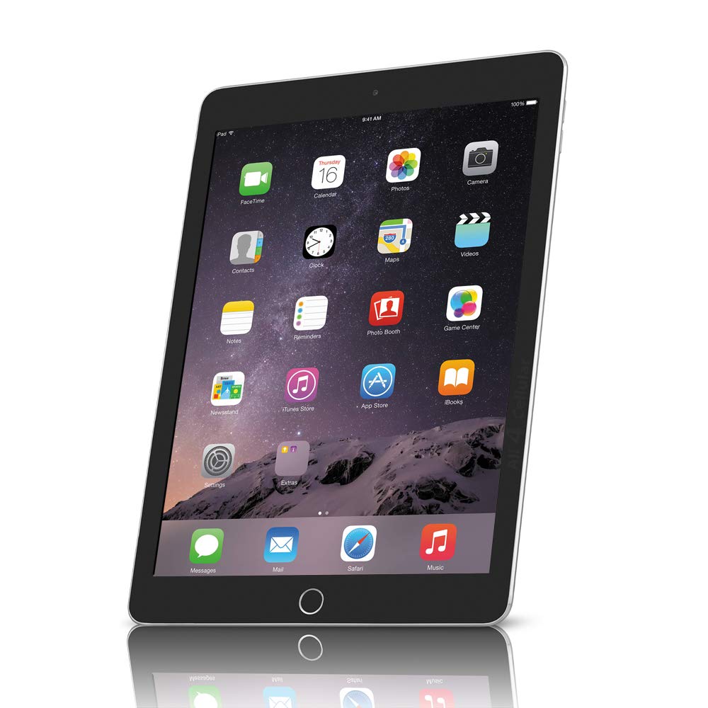 Apple Renewed iPad Air 2-128GB - Space Grey (Renewed)