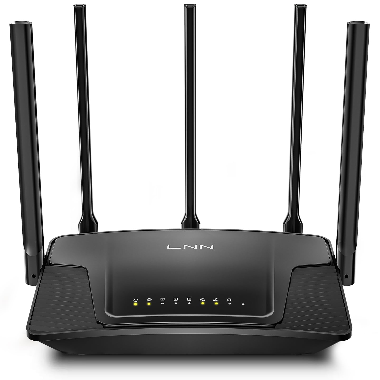 LNN-AX3000 WiFi 6 Router, No App Required | Dual-Band Wireless Internet Router f
