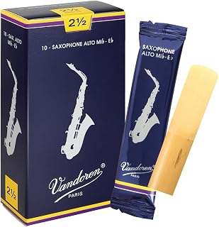 Vandoren Reed for Alto Saxophone Traditional Power: 2 1/2