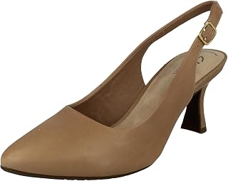 [Clarks] パンプス Kataleyna Step ベージュ(Warm Beige) 8 US