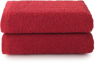 Top Towel Face/Bidet Towels (2 Pieces): Soft and Absorbent Bath Towels – 100% Cotton, 400 g/m², Lint Free