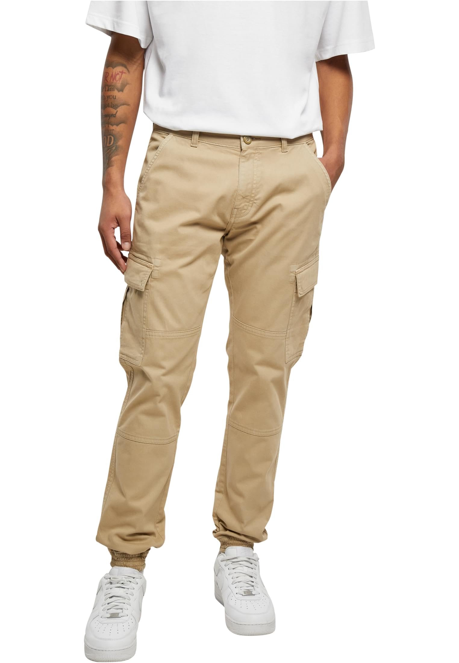 Urban Classics Men's Washed Cargo Twill Jogging Pants