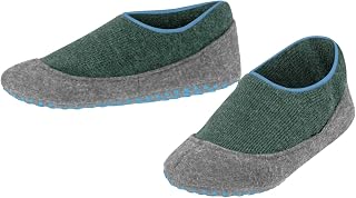 FALKE Unisex Kids Cosy Slipper Slipper Socks Anti-Slip Nubs Printed On Sole Improved Grip Thick Comfortable Warm Full Inner Plush Breathable Climate-Regulating Odour-Neutralising Wool 1 Pair