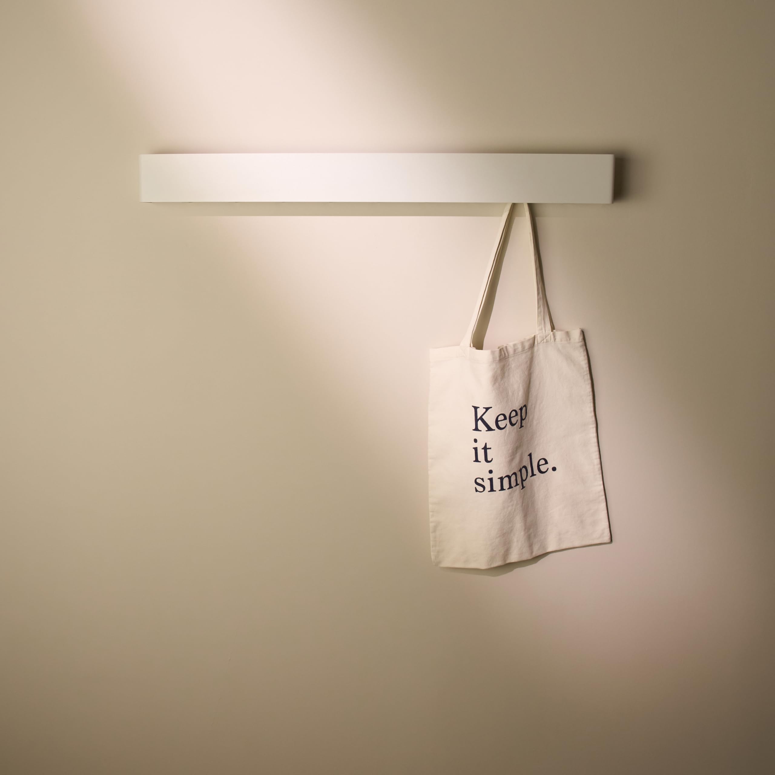 Designfactory Hamburg Coat Hooks wall Mounted | Metal Clothes Rail | Coat Rack |