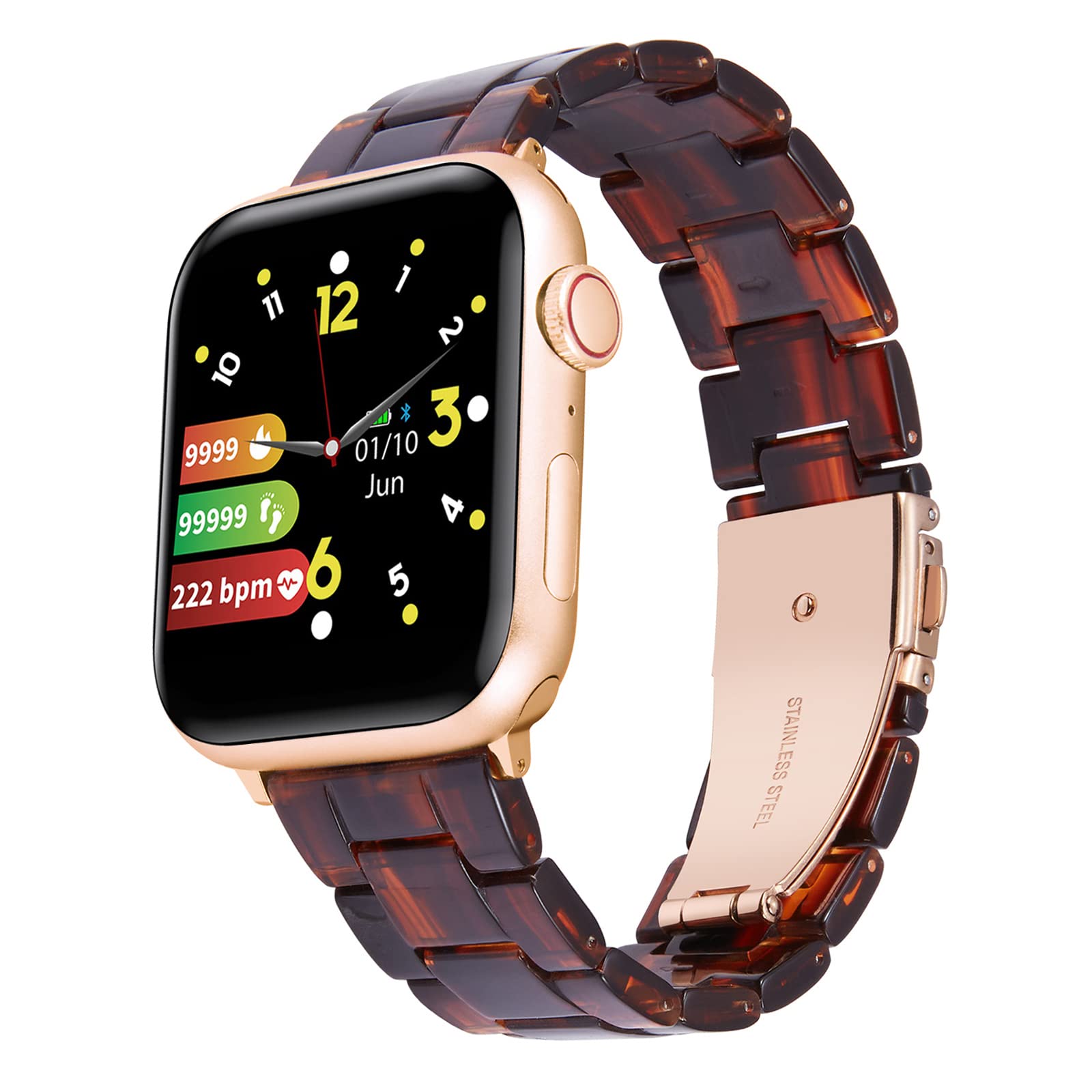BINLUN Band Compatible with Apple Watch Band 38mm 40mm 41mm 42mm 44mm 45mm 46mm 