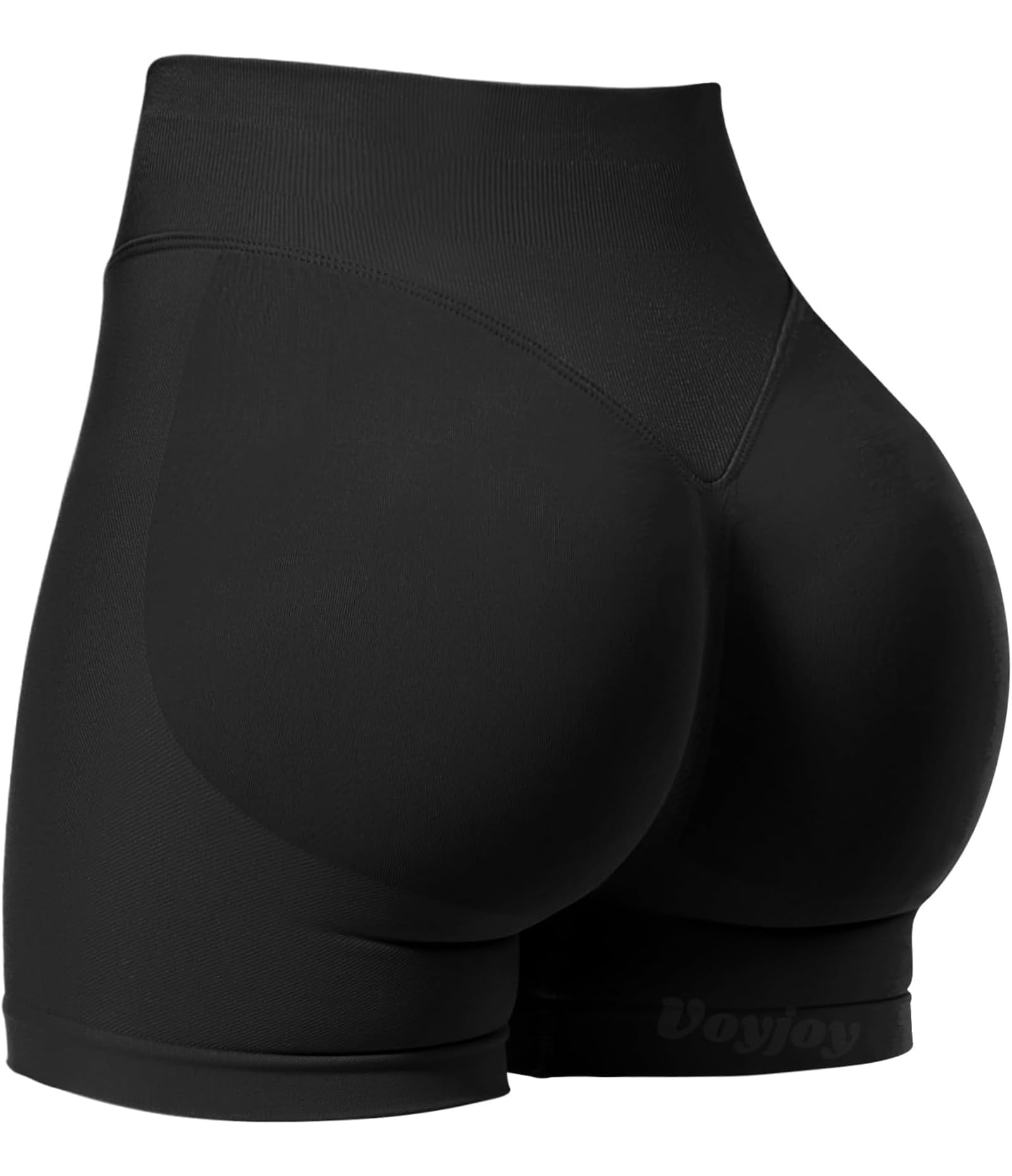 Women Workout Impact Shorts Scrunch Butt Lifting Seamless Yoga Gym Booty Biker S