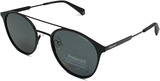 Polaroid Pld 2052/s 807/M9 BLACK Sunglasses Unisex Steel, Standard, 51