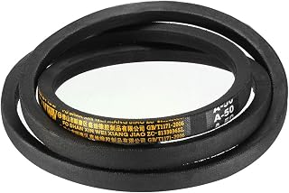 uxcell A50 Drive V-Belts 50" Inner Length 13mm Width 8mm Thick JIS Standard A-Section Rubber Drive Transmission Belt