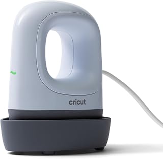 Cricut EasyPress Mini™ LT - Blue - Mini Heat Press | Pressing Shoes, Baby Clothes, T-Shirts, & More - Easy to Use with a Single Setting - Precision Tip - Portable Mini Iron