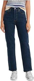 Levi's Womens Premium Ribcage Straight Ankle Jeans