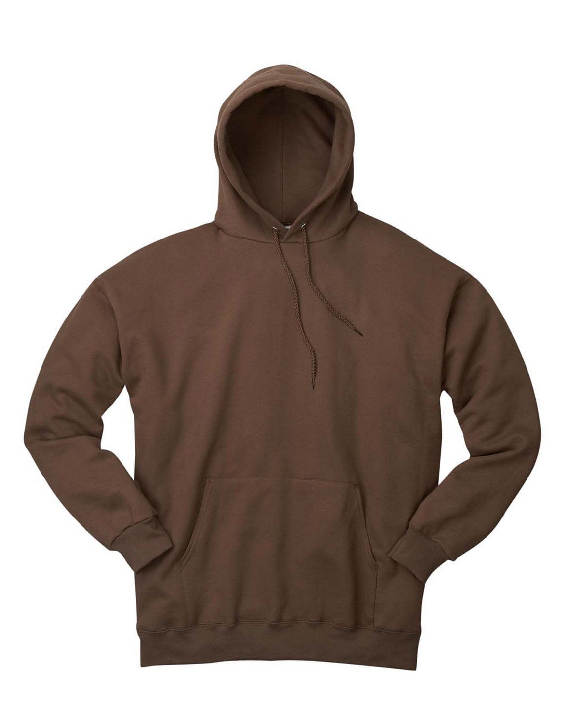 Hanes 9.7 oz. Ultimate Cotton 90/10 Pullover Hood 3XL DARK CHOCOLATE