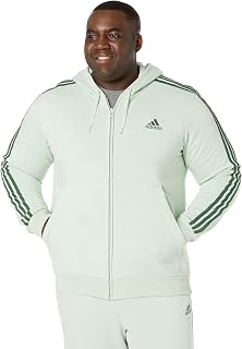 Adidas Herren Essential Three Stripes French Terry Fullzip Hoodie