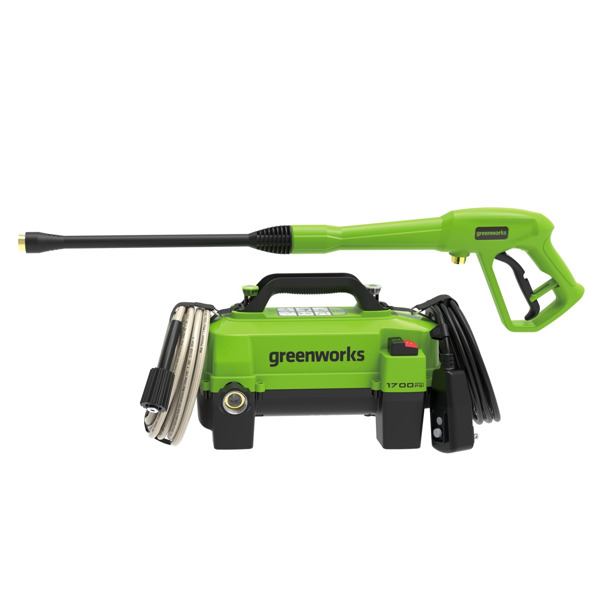 Greenworks 1700 PSI (1.2 GPM) Electric Pressure Washer