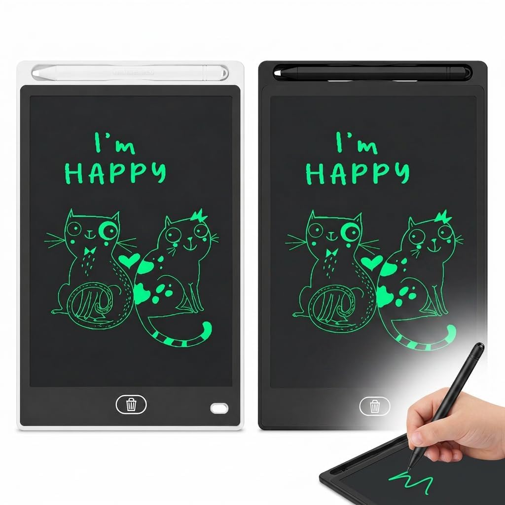 2 Pcs 8.5 Inch LCD Writing Tablet with Pen for Adults, Erasable Electronic Writi