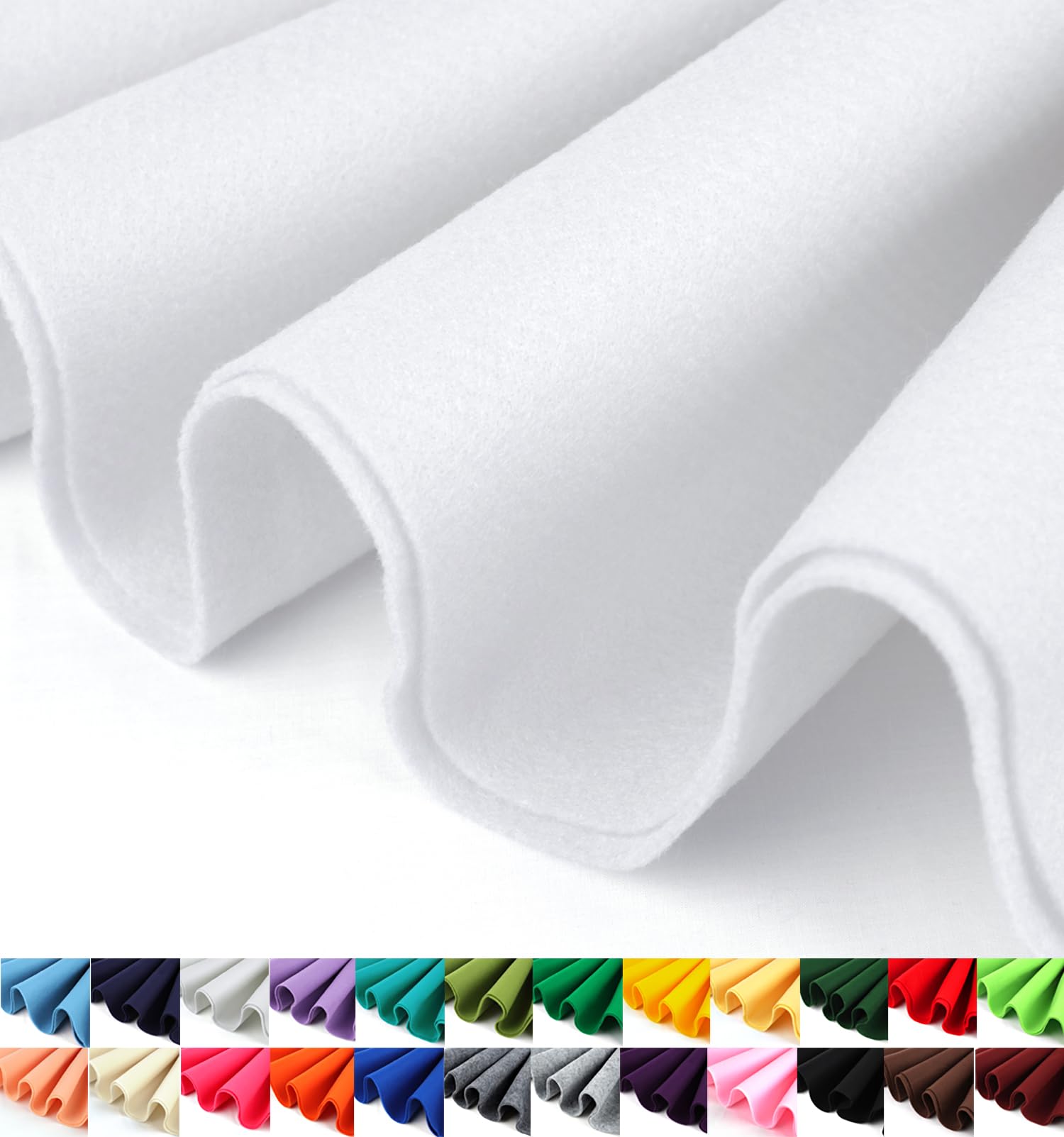Barcelonetta | Felt Fabric | 72" Wide | 1.6mm Thick | Acrylic & Soft | Felt by t