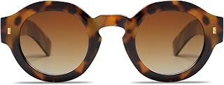 VANLINKER Vintage Round Polarized Sunglasses for Women Men Trendy Shades Retro Circle Sun Glasses VL9743