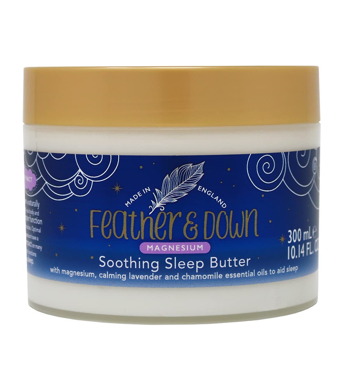 Feather & Down Magnesium Butter for Sleep - Lavender & Chamomile Soothing Body B