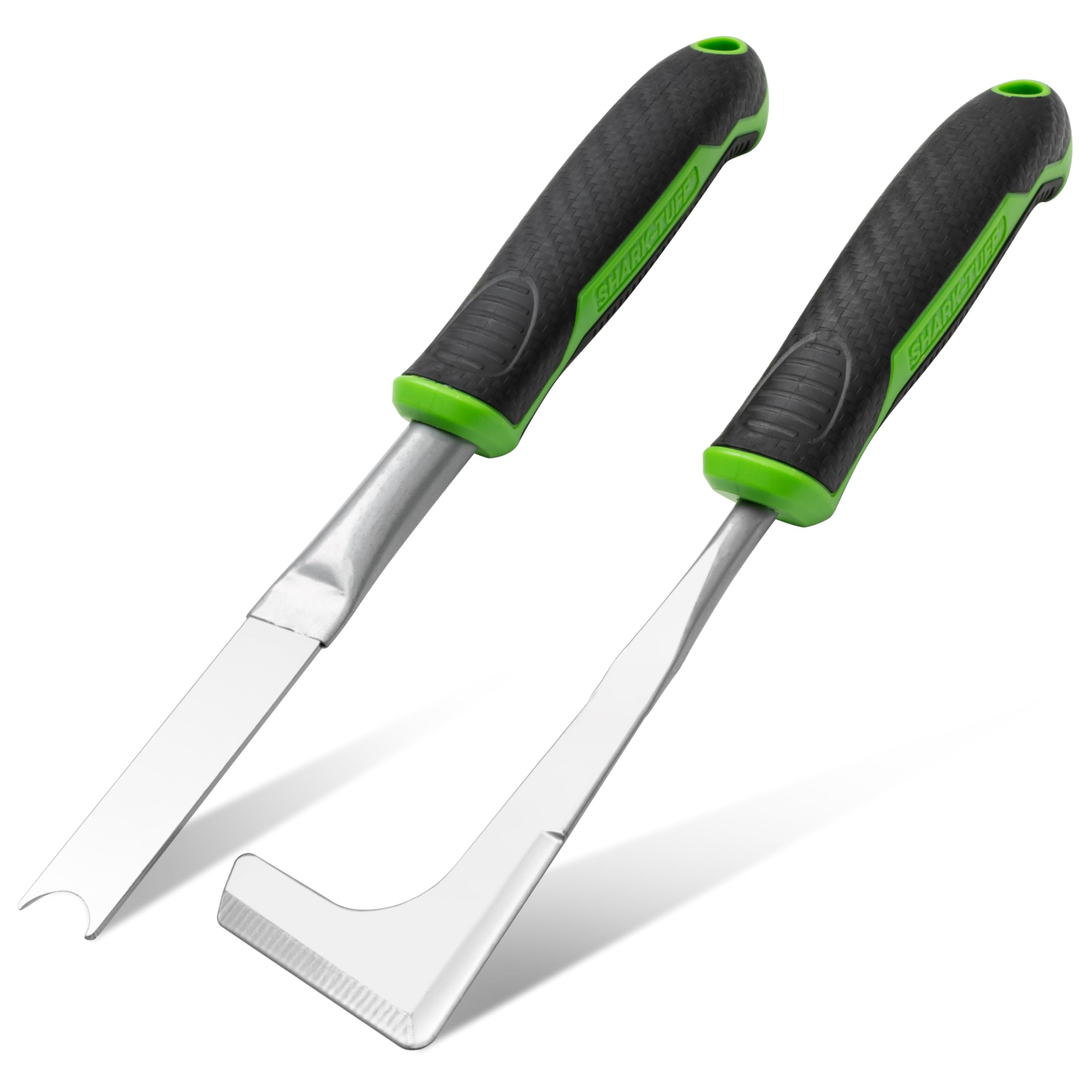 Weed Remover Tool 2pc Set For Patio & Garden Crack Weeder | Heavy Duty Gardening