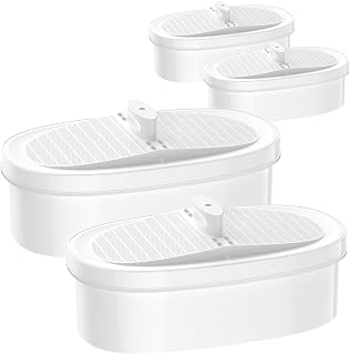 4 Pack Water Filter Cartridges for Waterdrop WD-PF-01A Plus | Reduces chlorine, impurities and odours. NSF certified materials for safe use.