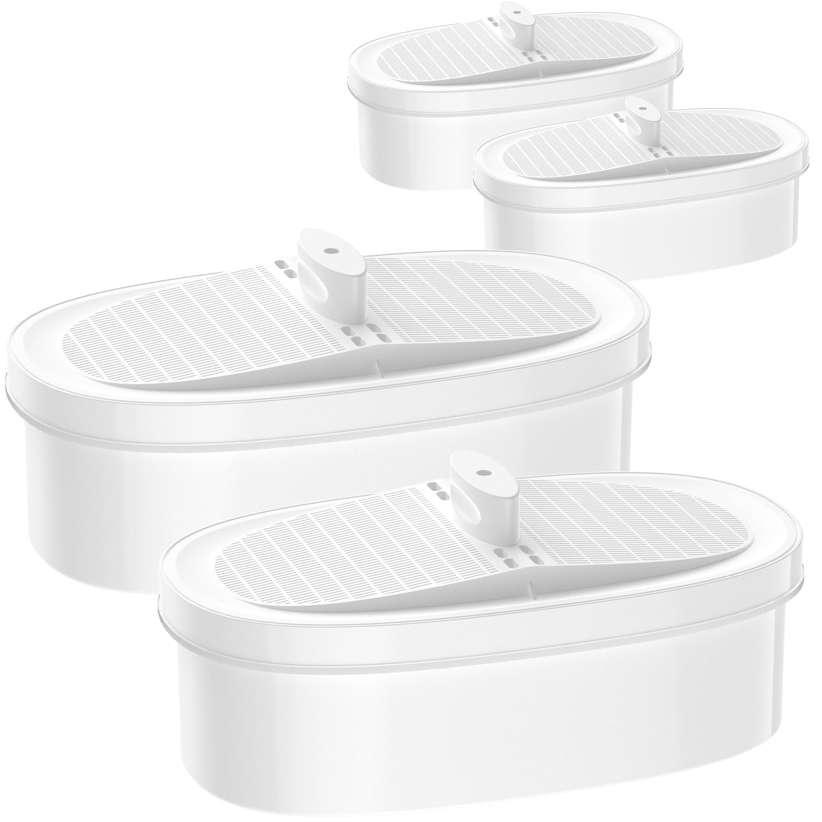 4 Pack Water Filter Cartridges for Waterdrop WD-PF-01A Plus | Reduces chlorine, 