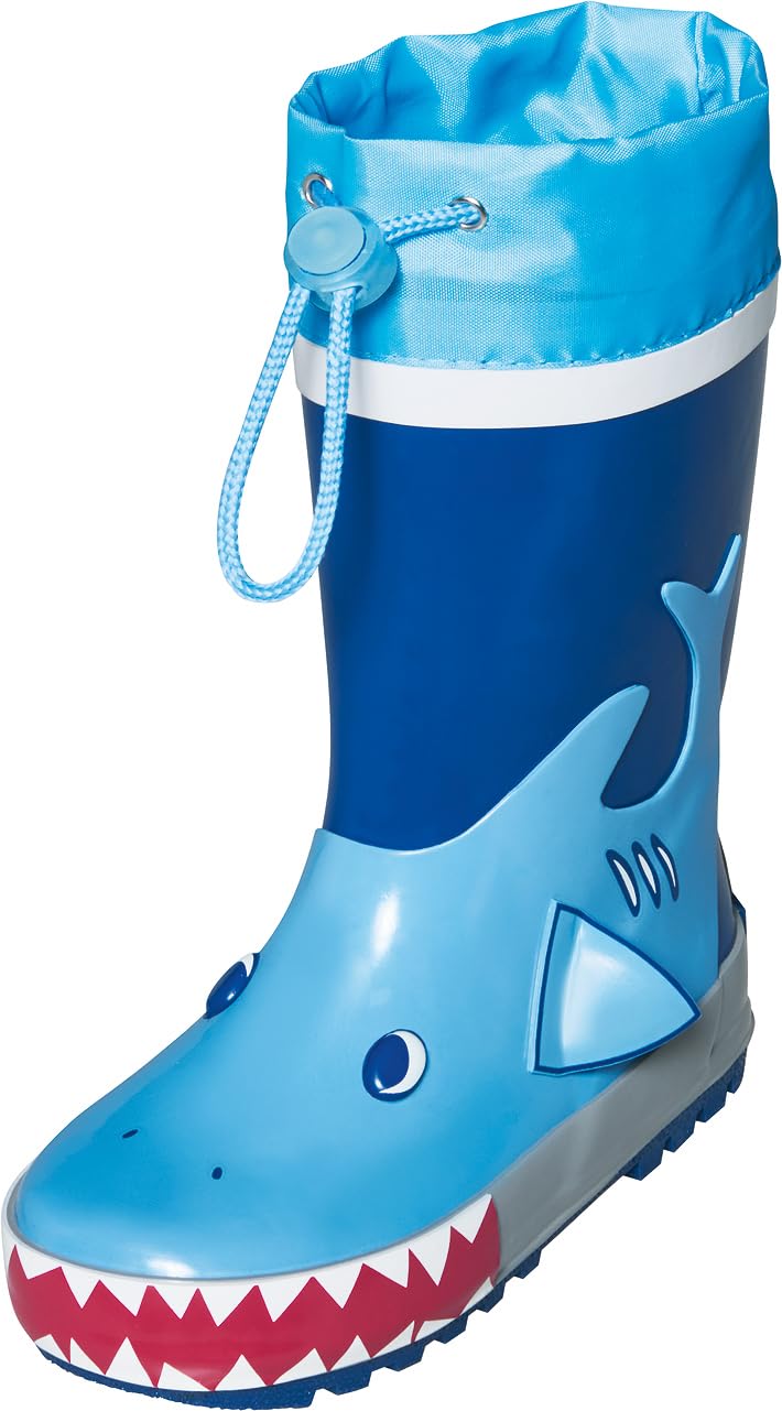 Playshoes Wellies with Drawstring Rubber Boots with DrawstringGirls and Girls