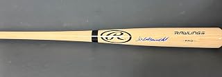 Jackson Chourio Milwaukee Brewers Autographed Signed Blonde Baseball Bat Beckett WITNESS HOLOGRAM
