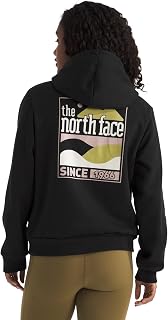 The North Face Women's Exploring Since '66 Hoodie - Casual Pullover Sweatshirt, Bold Graphics, Kangaroo Pocket