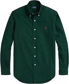 POLO RALPH LAUREN Men's Classic Oxford Long Sleeve Sport Shirt