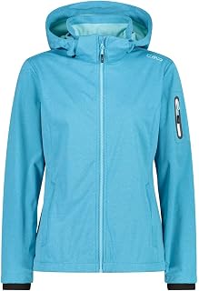 CMP Women's Softshell Jacket in Light with Removable Hood Softshell Jacket
