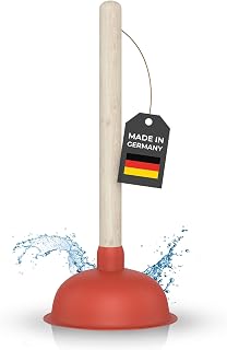 Klangfeiler® Sink & Drain Plunger - 140mm & Extra Strong - Made in Germany