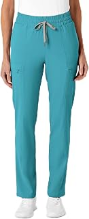 WonderWink Womens Women's High Waist Slim Leg PantMedical Scrubs Pants