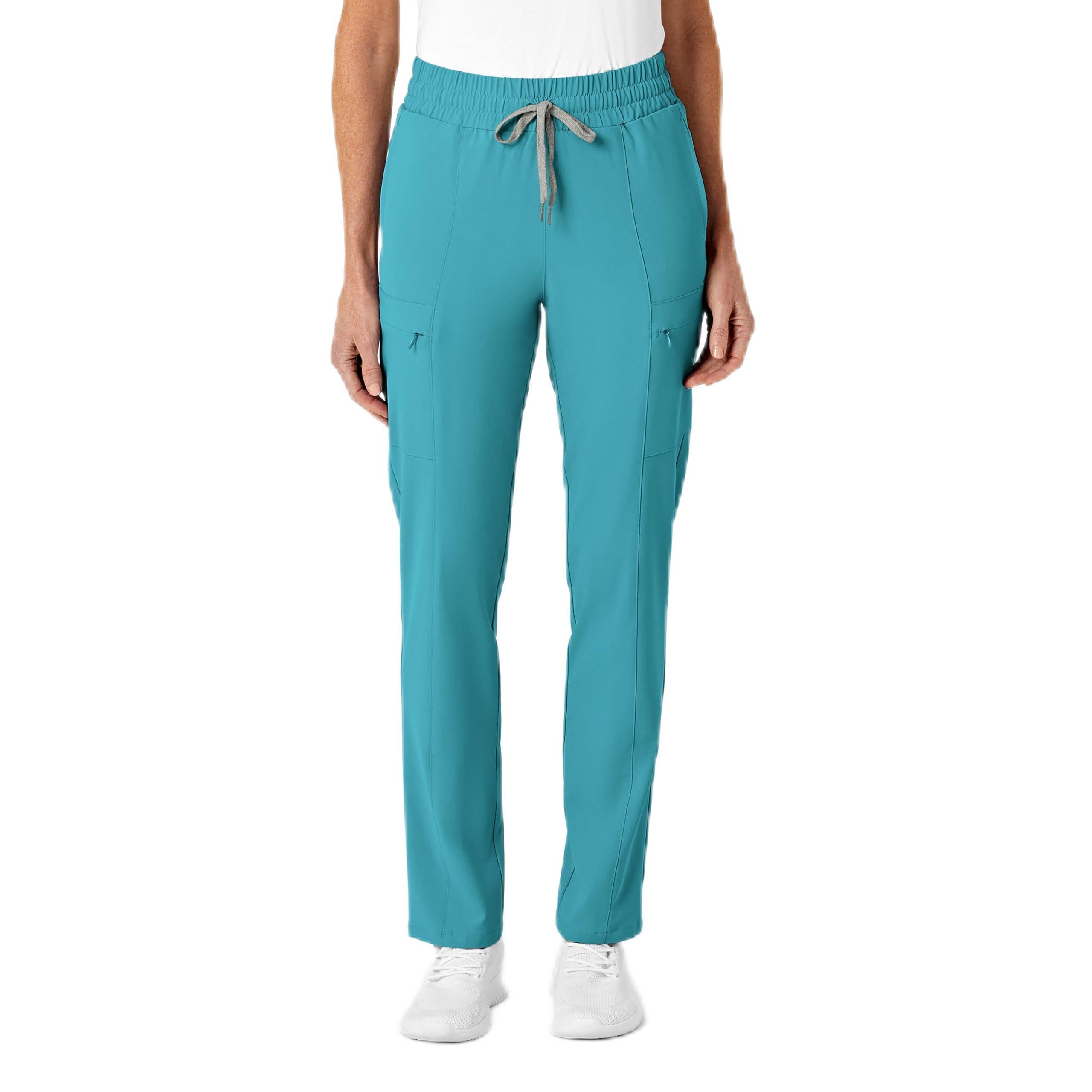 WonderWink Womens Women's High Waist Slim Leg PantMedical Scrubs Pants