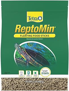 Tetra ReptoMin Floating Food Sticks for Aquatic Turtles, 2 lbs | Complete Daily Diet Turtle Food For Vitality & Good Health, High Protein For Growth, Easy To Digest, Feed 1-2 Times Daily