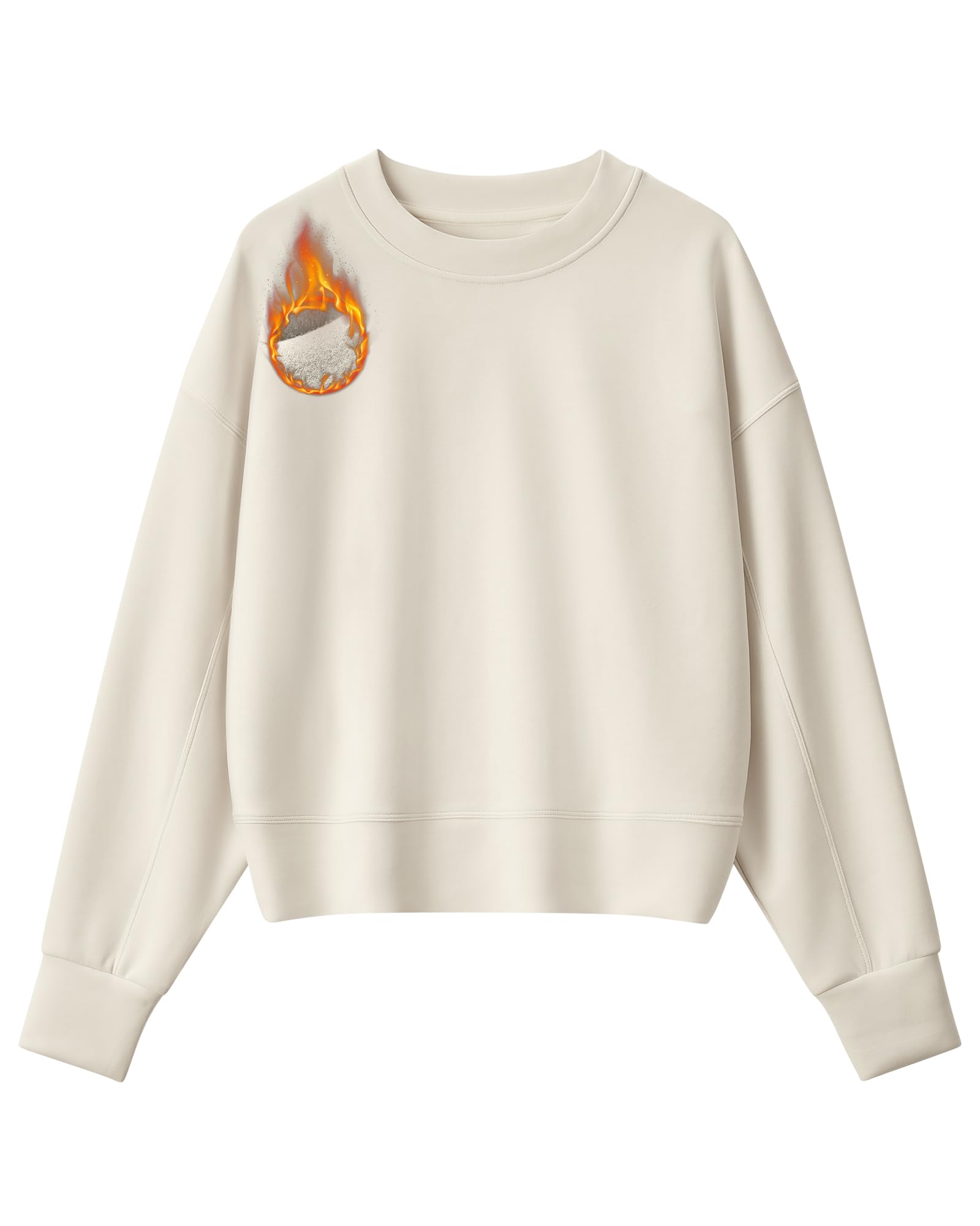 G4Free Smoofit Women's Fleece Sweatshirts Crewneck Long Sleeve Casual Tops