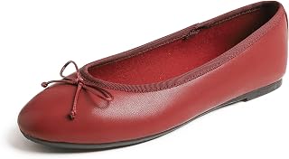 Feversole Women's Fashion Round Toe Ballet Flat Ballet Flats for Women