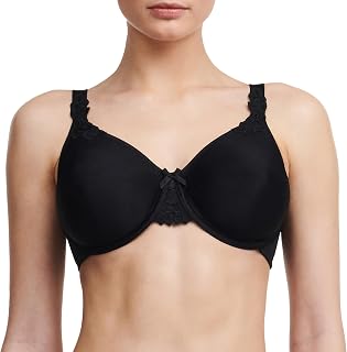 Chantelle レディース プラスサイズ Hedona シームレス 裏地なし ブラ US サイズ: 40DD/E カラー: ブラック