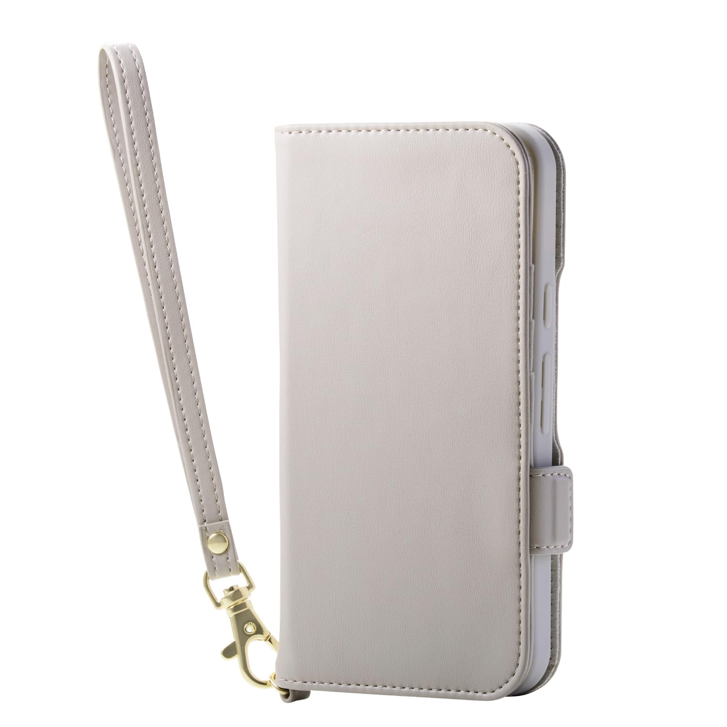 ELECOM Google Pixel 9a Case Cover, Wallet Type, Soft Leather TPU, Shock Resistan
