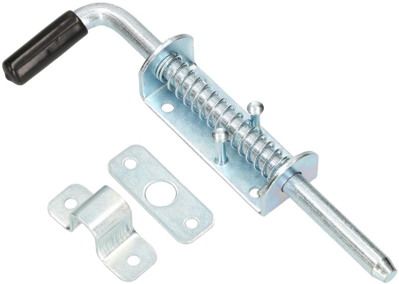 KOTARBAU® Door Latch - Latch - Gate Latch - Galvanised Steel - 220 mm - Silver -
