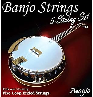 Adagio Musical Instruments Pro 5-String Banjo Strings Pack BAN5