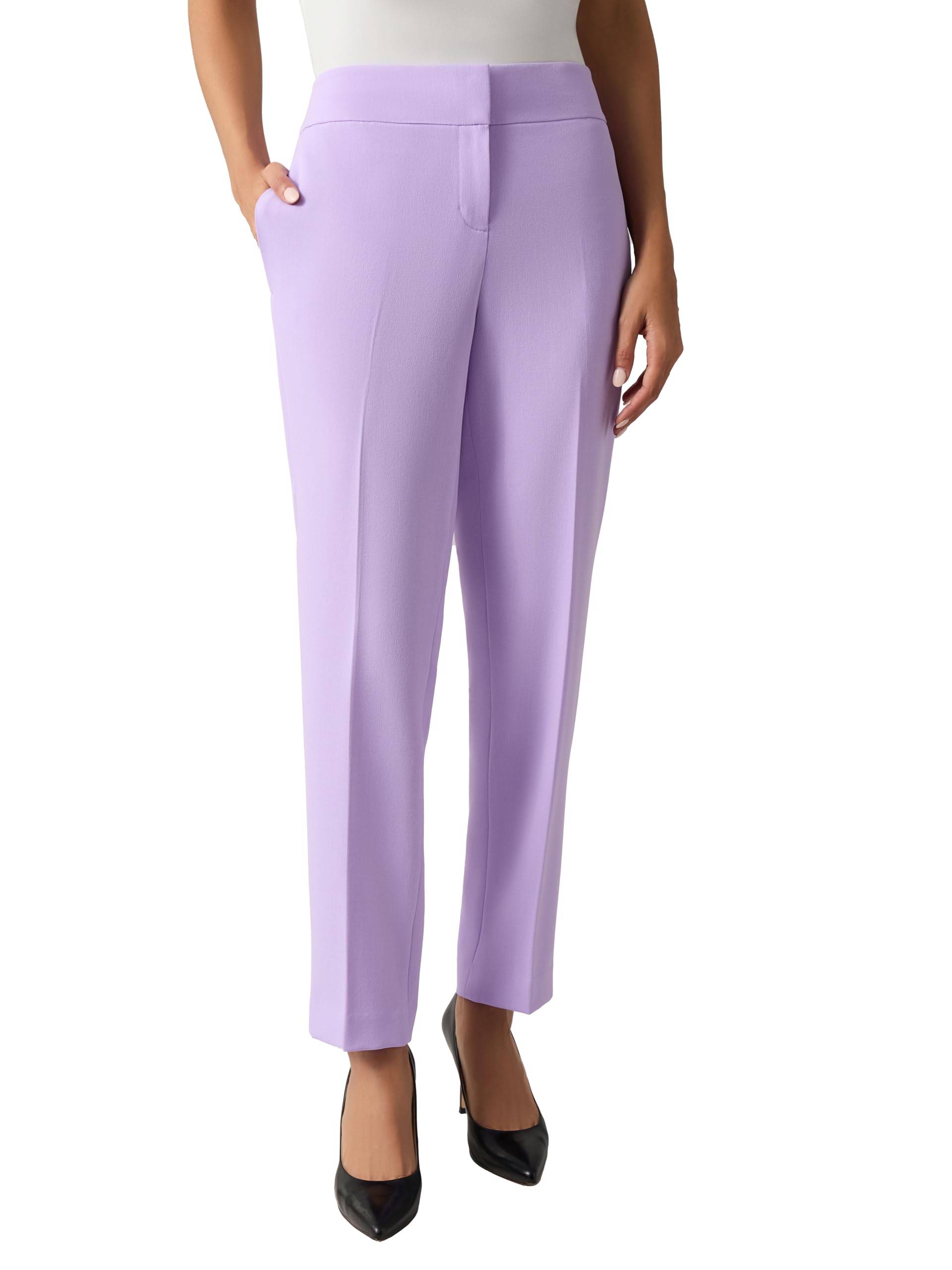 Kasper Womens Women's Flat Front Slim Pant
