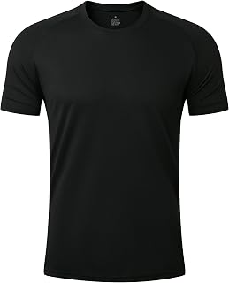 Cimic 1, 5 or 7 Pack Workout Shirts for Men Gym Athletic Short Sleeve