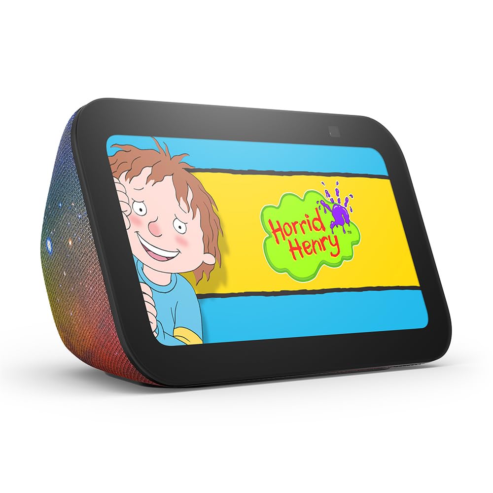 Echo Show 5 Kids (Newest gen) | Smart Display | With 1 year of Amazon Kids+ cont