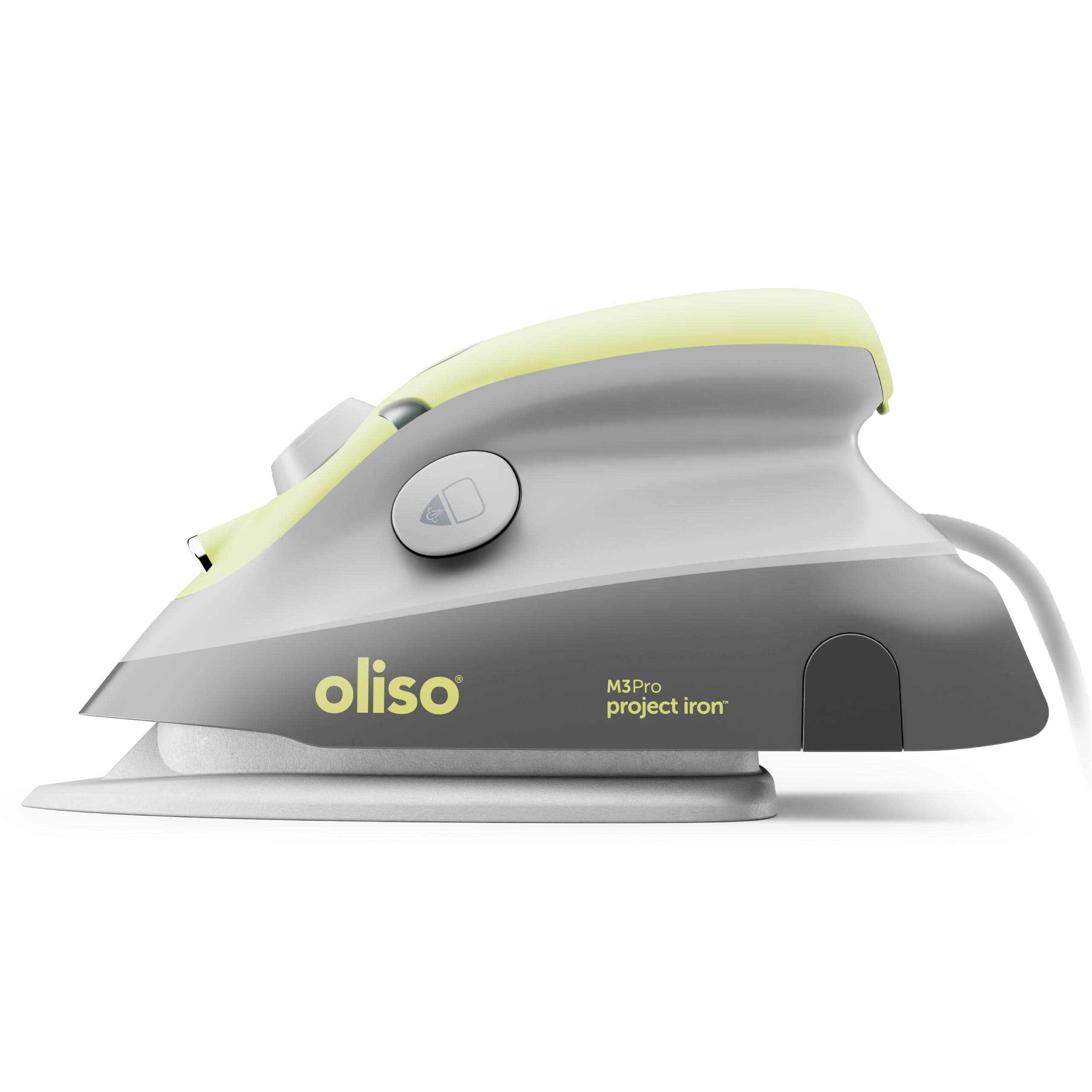 oliso M3Pro Project Steam Iron - Mini Iron for Sewing and Quilting | Pistachio, 