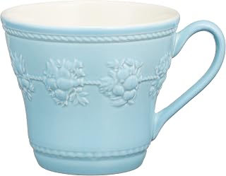 Wedgwood 58950106302 Festivity Blue Mug, 11.8 fl oz (350 ml), Ceramic, Wedding Gift